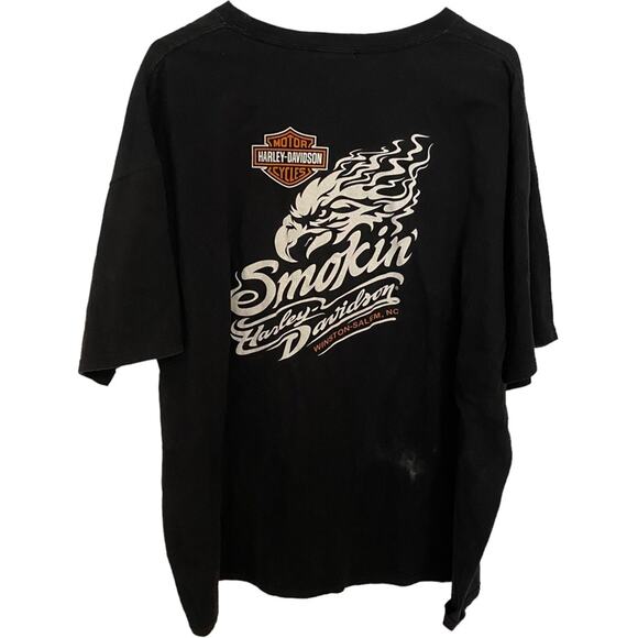 Harley Davidson Mens Shirt motorcycle Screaming Eagle Winston Salem NC XXL 2012 - Picture 6 of 6